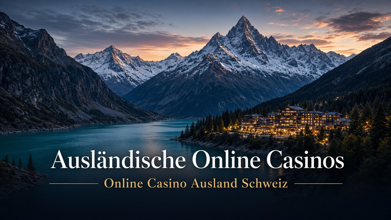 Ausländische Online Casinos - Online Casino Ausland Schweiz 2026